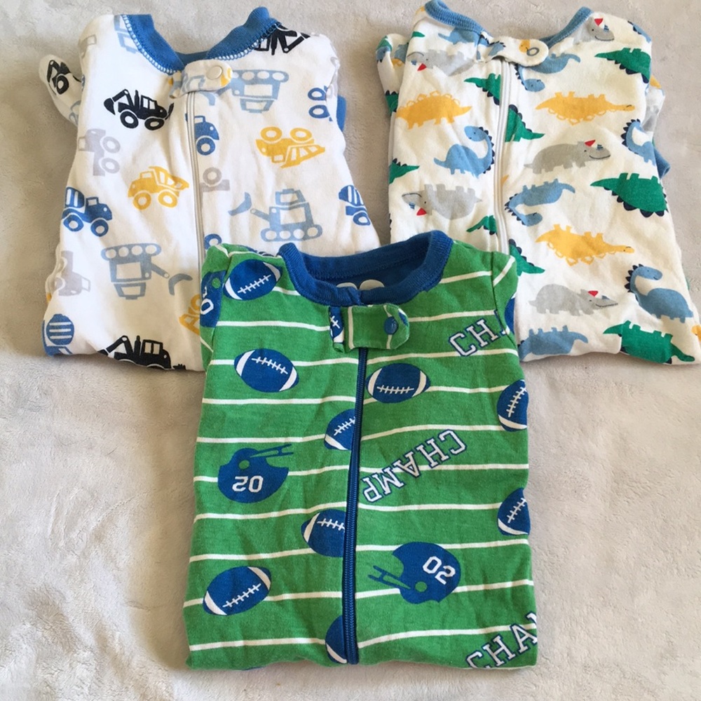 3 piece footies